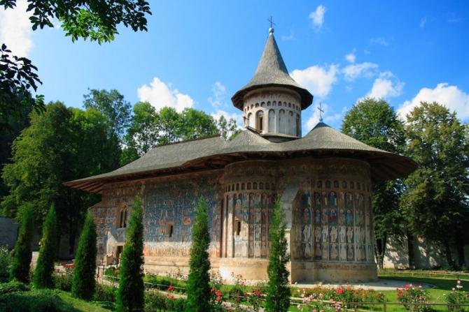 монастырь Воронец Румыния