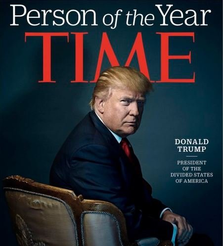 Дональд трамп стал человеком года Time