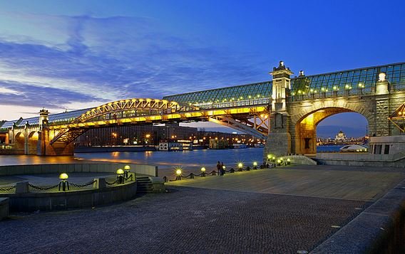 Пушкинский мост Москва