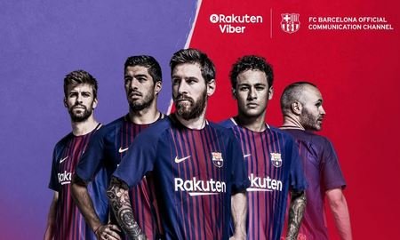 Viber - официальный мессенджер ФК «Барселона».
