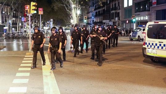 Серия терактов в Испании: 5 бандитов уничтожено.