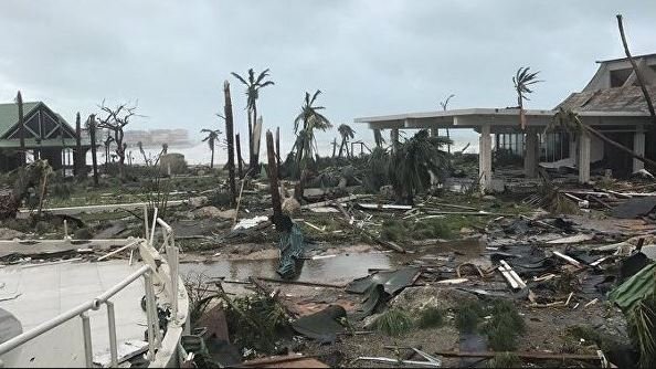 ураган «Ирма» обрушился на Карибы