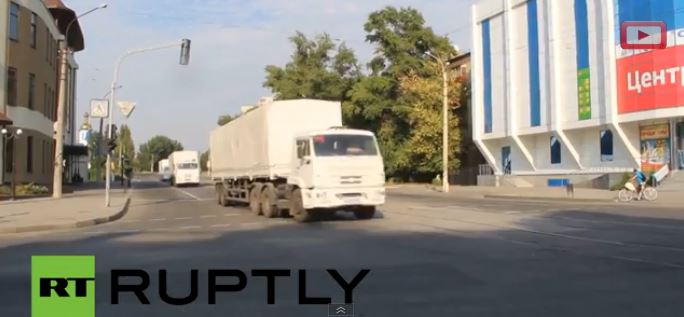 Все КамАЗы с российской гуманитарной помощью прибыли в Луганск