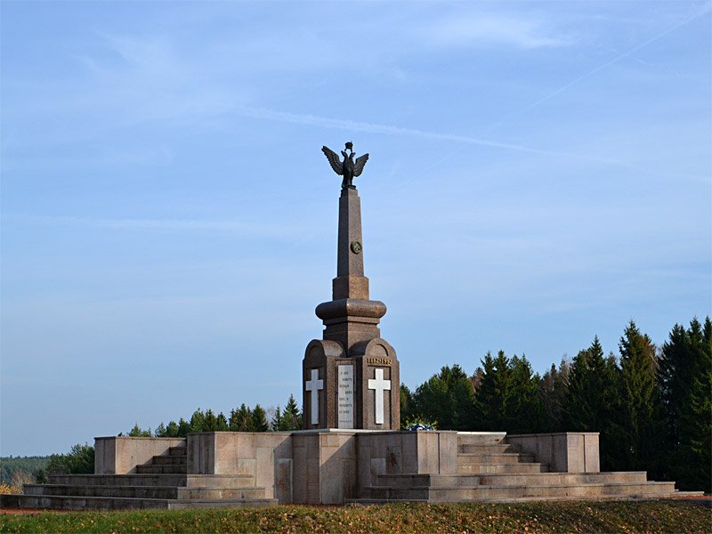 памятник французским солдатам на Брилевском поле