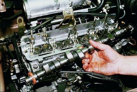 Методика реставрации распределительного вала двигателя.