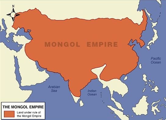 Образование и крушение монгольской империи.