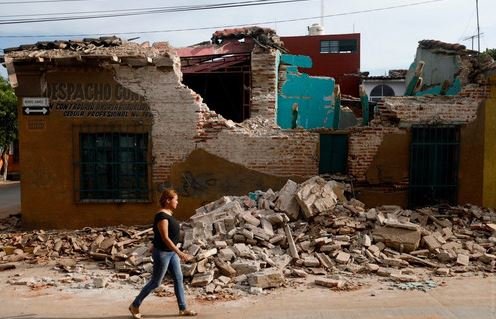 Землетрясения в Мексике - 61 человек погиб.