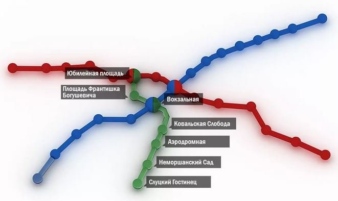 В минском метро появятся 4 новые станции