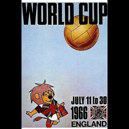 Как это было: официальные плакаты Чемпионатов мира по футболу разных годов