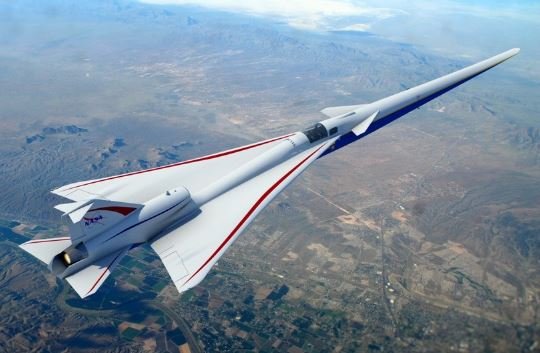 первый сверхзвуковой самолет X-59