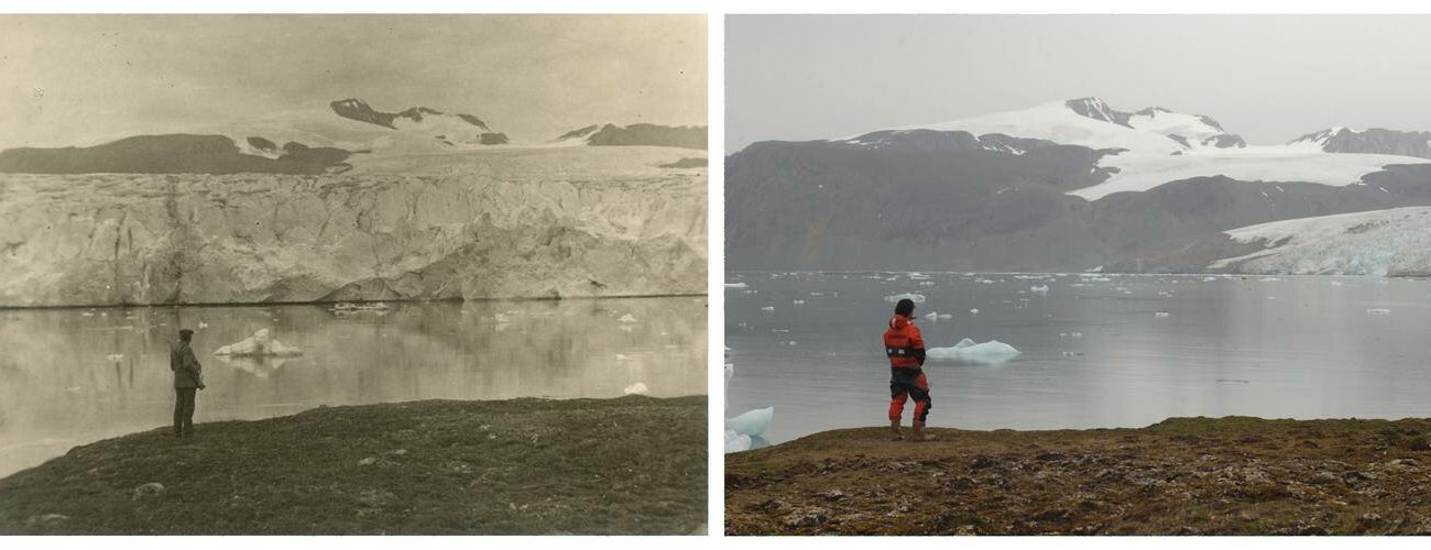 фотографии ледников сравнение