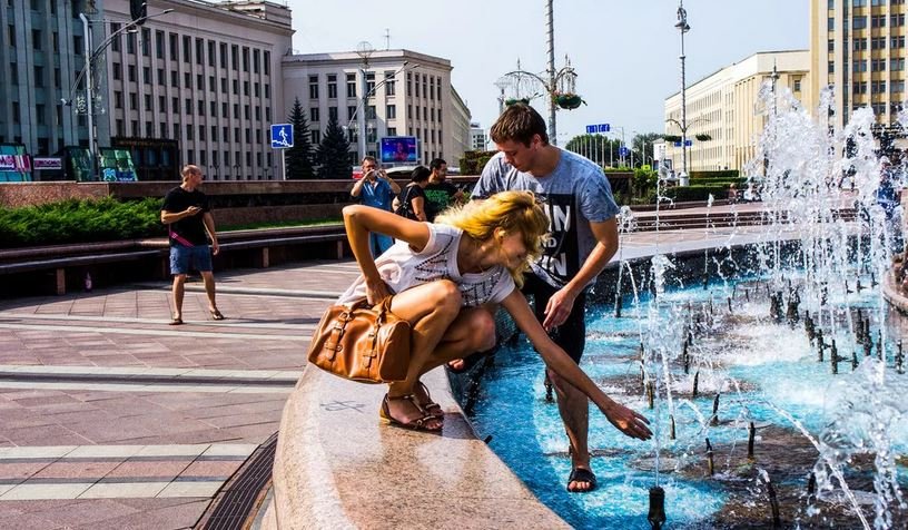 На 26 июля в Беларуси объявлен желтый уровень опасности и до +31°С