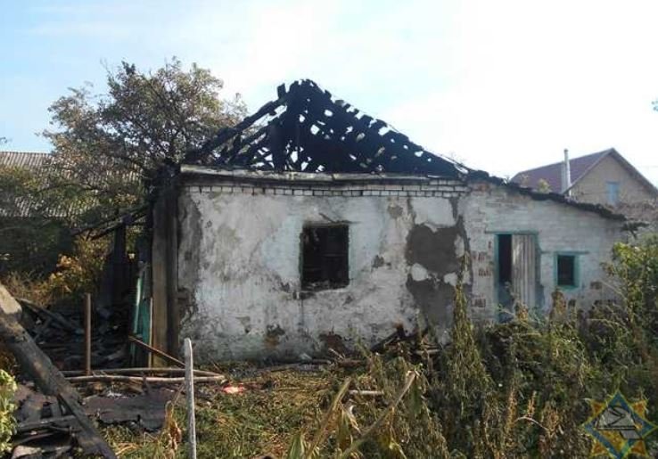 В Орше на пожаре жилого дома погиб мужчина