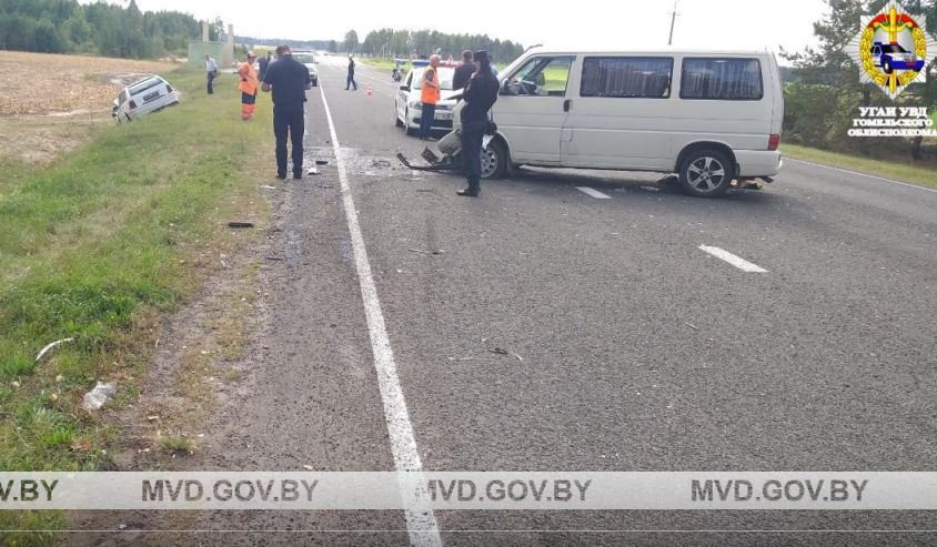В Светлогорском районе в лобовом ДТП погиб водитель