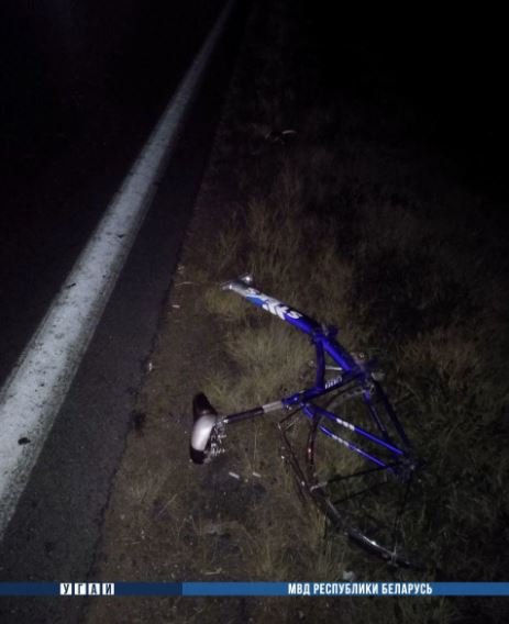 В Червенском районе на трассе М4 погиб велосипедист