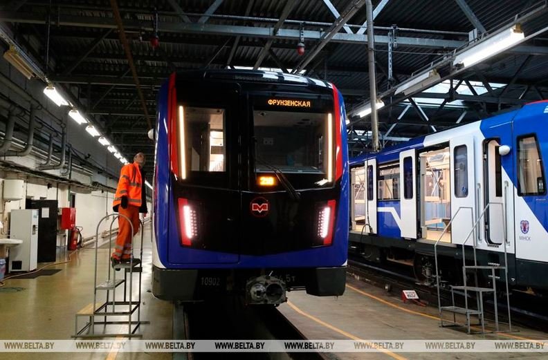 Новые поезда «Штадлер Минск» появится в метро