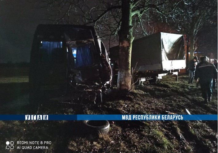 Пассажирка маршрутки погибла в аварии в Солигорском районе