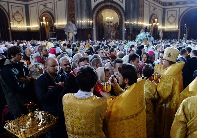 Православные отмечают рождественский Сочельник