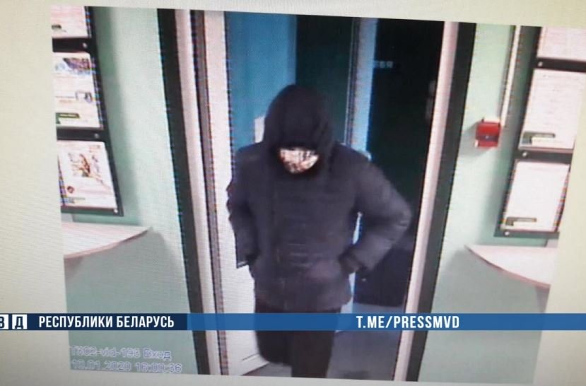В Гомельской области неизвестный ограбил банк