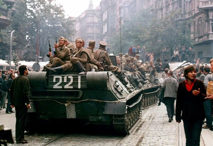 События и подавление Пражской весны 1968 года