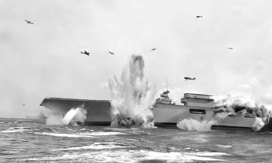 Тихоокеанская война, коралловое море, битва за мидуэй, япония, сша, 1943