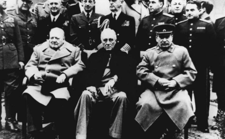 Конференция в Ялте 4-11 февраля 1945 года, сталин, черчиль, рузвельт