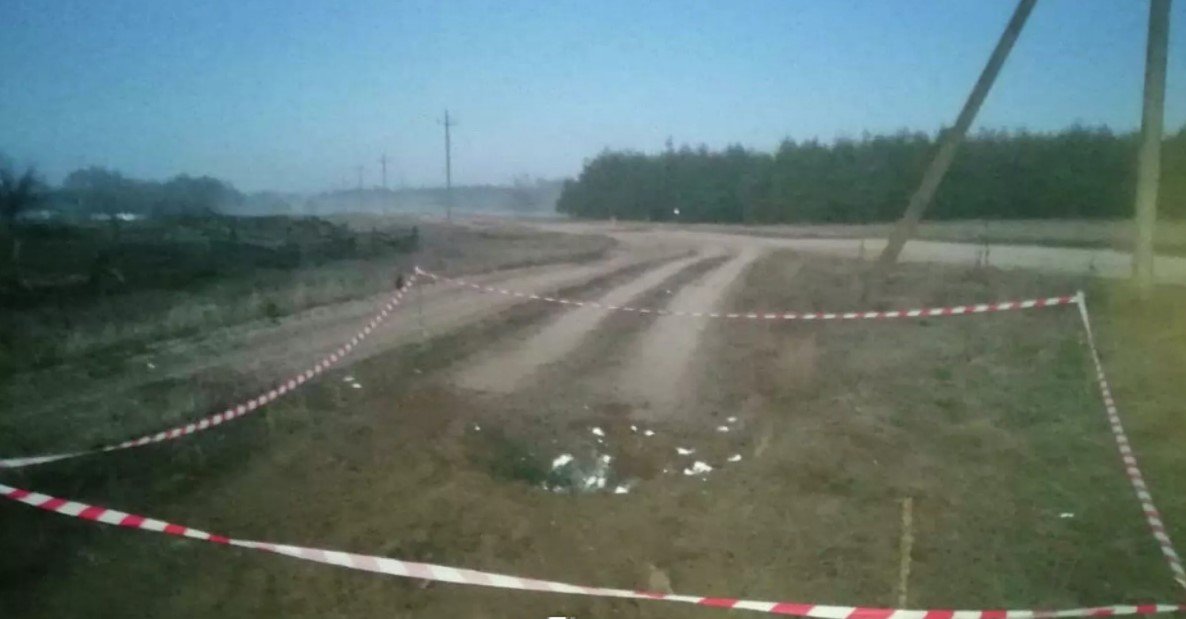 В Ростовской области рядом с границей Украины взорвался снаряд