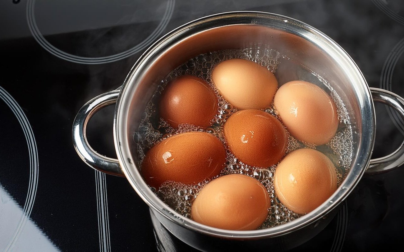 Яйца никогда не треснут при варке: попробуйте этот полезный трюк со спичками