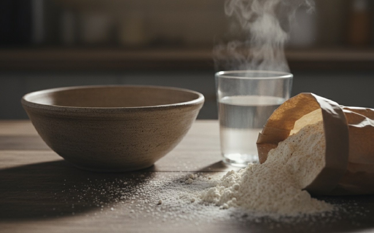 Тесто на кипятке готовится за 2 минуты: способ для всех видов пирожков