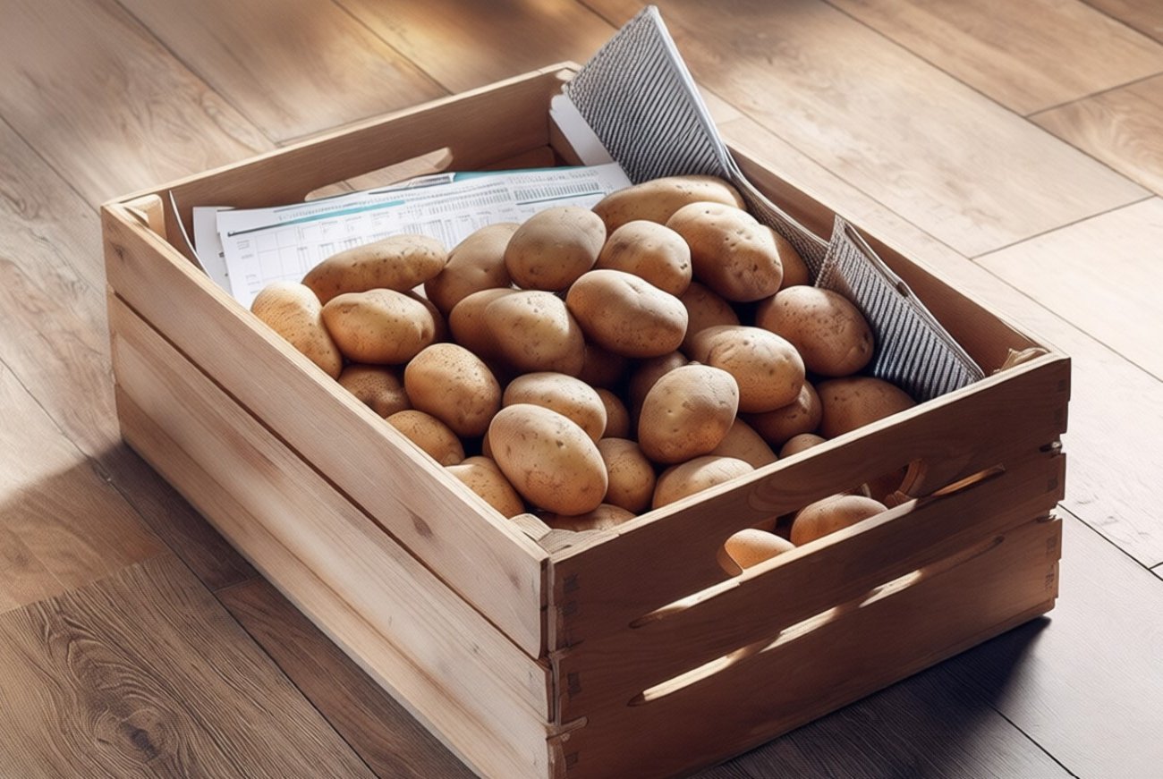 Как правильно хранить картофель в квартире: будет лежать до весны и не сгниет