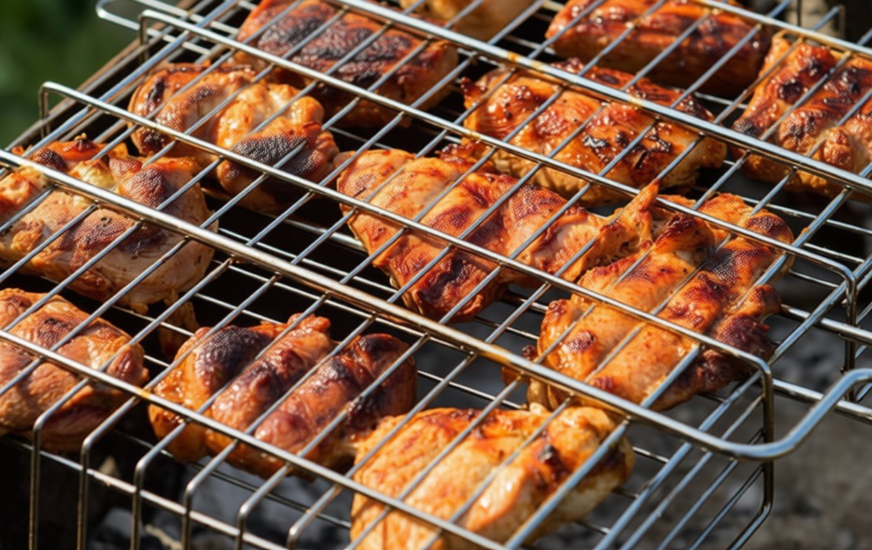 Решетка после шашлыка засияет как новая: простой способ быстрой очистки без химии и усилий