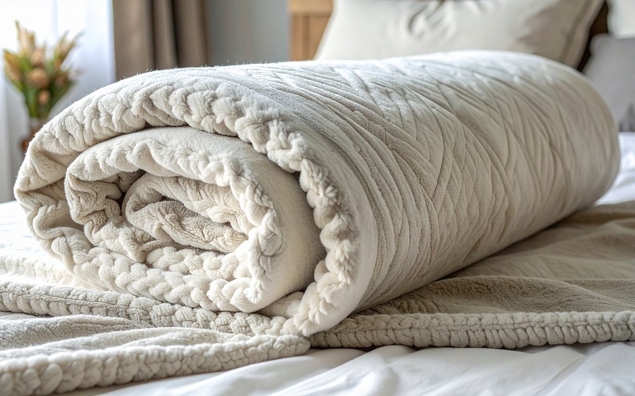 Тяжелый плед отмоется и отожмется легко: простой метод стирки