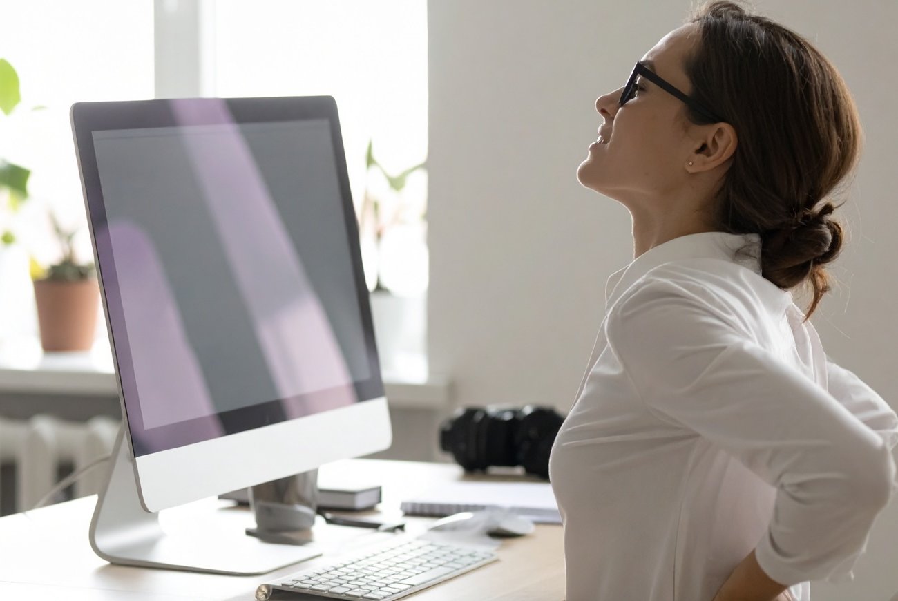 Тело скажет спасибо: полезные упражнения для тех, кто работает сидя весь день