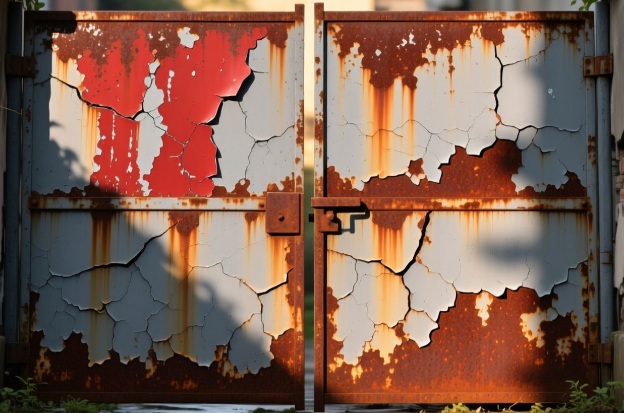 Как очистить металлические ворота от ржавчины: пошаговая инструкция без обращения к специалисту