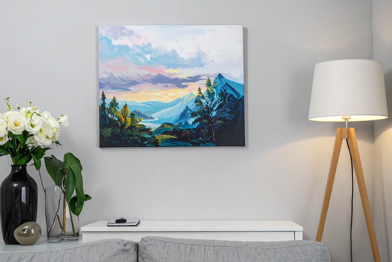 Картины держатся крепко и без единого гвоздя: быстрый способ крепления подручными средствами