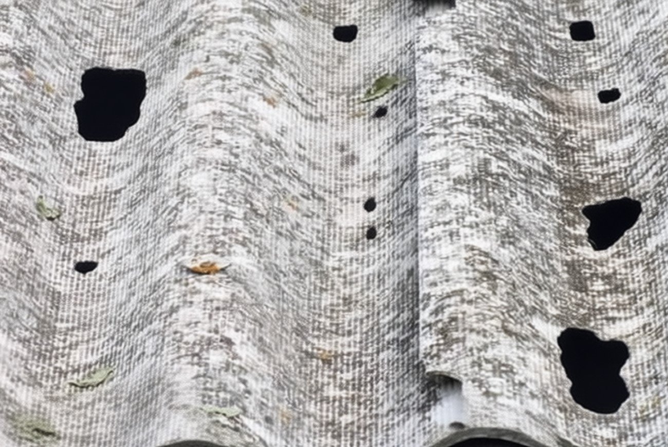 Как заделать дыры в шифере за пару минут: простой способ без затрат и вызова специалиста