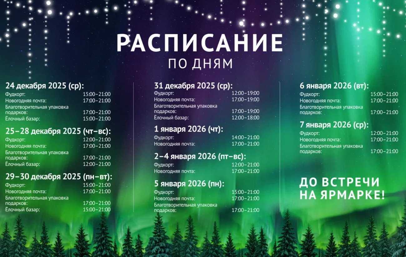 В Новой Боровой пройдет новогодняя ярмарка с фудкортом и волшебной почтой В Новой Боровой пройдет новогодняя ярмарка с фудкортом и волшебной почтой