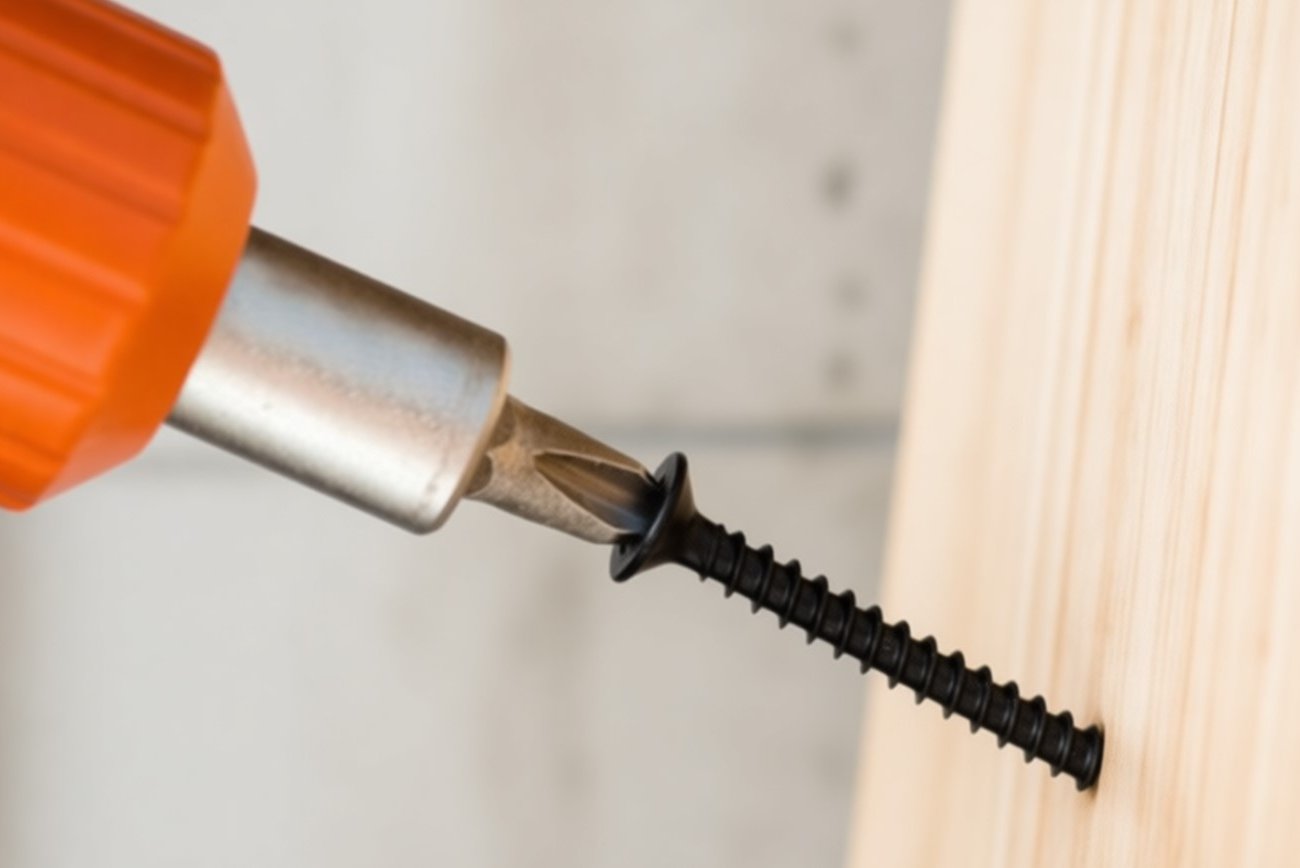 Как вкрутить длинный саморез в дерево без засверливания и затрат: поможет один хозяйственный продукт