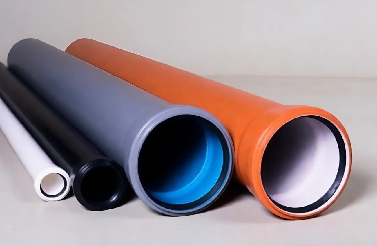 Серые, красные, белые и черные канализационные трубы: в чем разница и как выбрать правильную