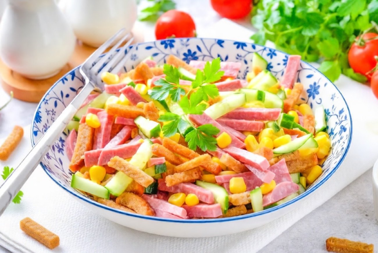 Новогодний салат без лишних хлопот: смешиваю 4 ингредиента и получаю хит застолья