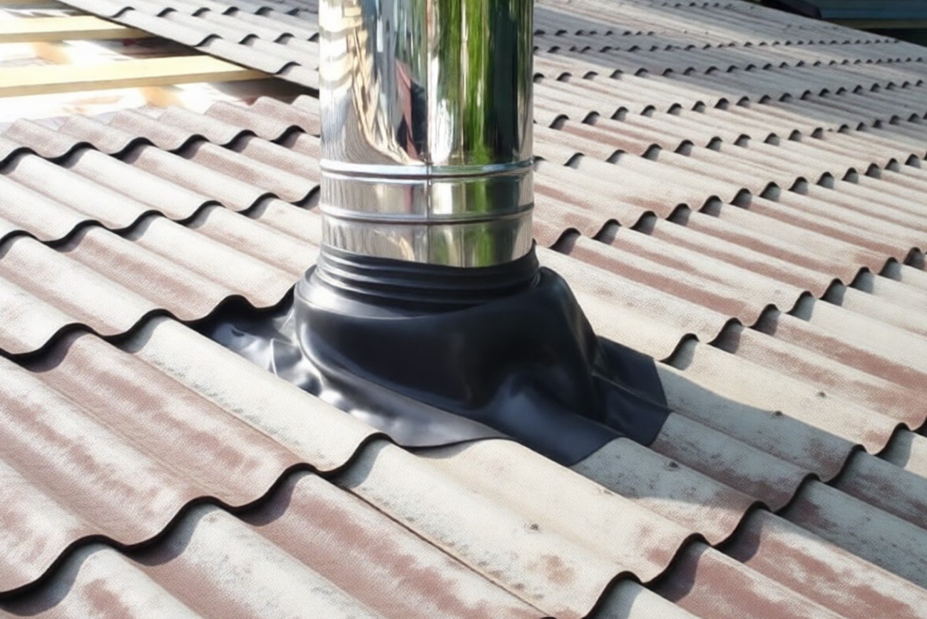 Как заделать щель между трубой и шифером без затрат: эффективное решение без вызова мастера