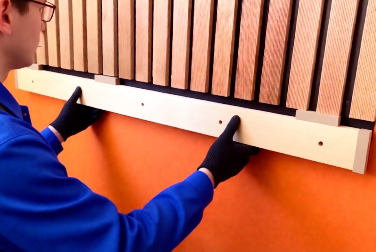 Как прикрепить деревянные панели к стене без дыр и креплений: 2-минутный способ без затрат и помощи мастера