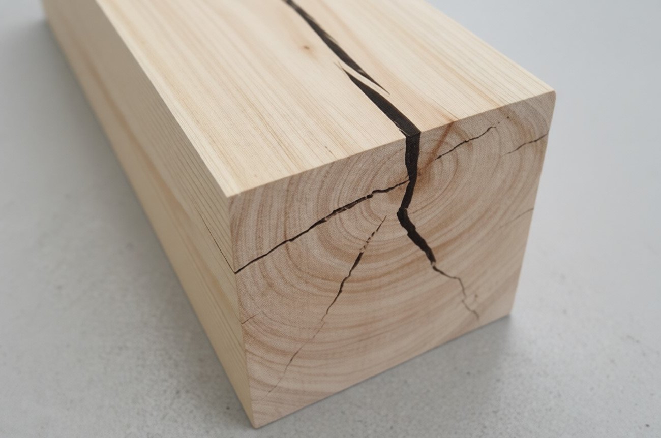 Как заделать трещины в брусе без переплат: быстрый способ без вызова специалиста