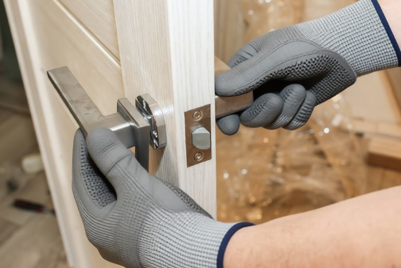 Как за пару минут отремонтировать заклинившую ручку в двери: простой способ без вызова мастера