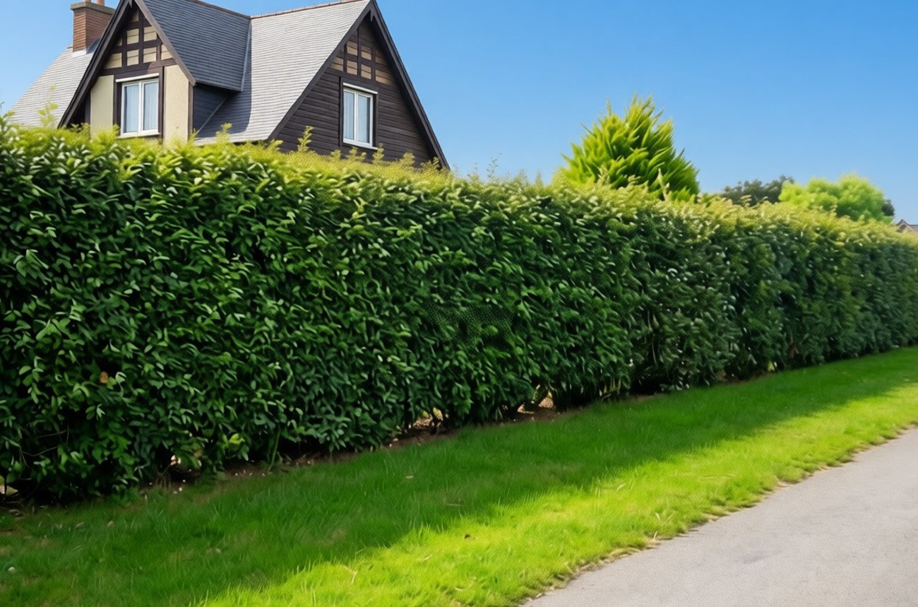Живая изгородь вместо забора без затрат: растение, которое переносит жару, холод и не требует ухода