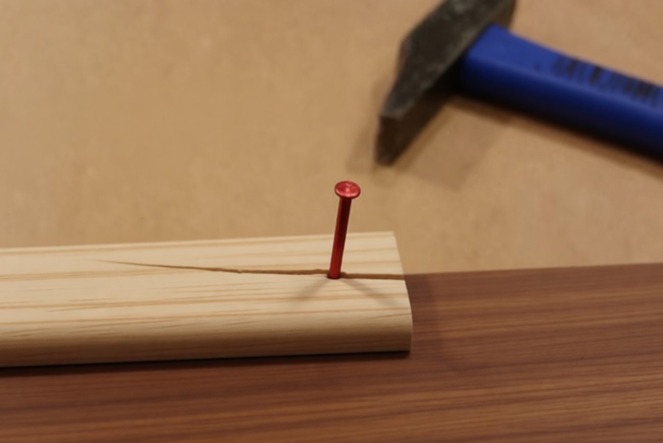 Как правильно забить гвоздь без трещин: 3 проверенных способа сохранить доску целой