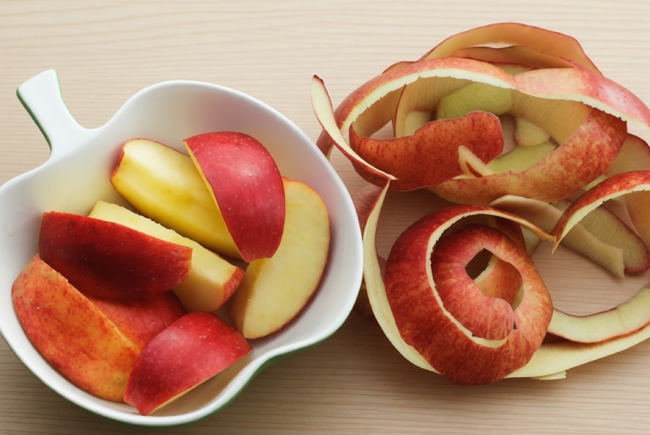 Кожура с яблок слетает за секунды: удивительный лайфхак для быстрой очистки