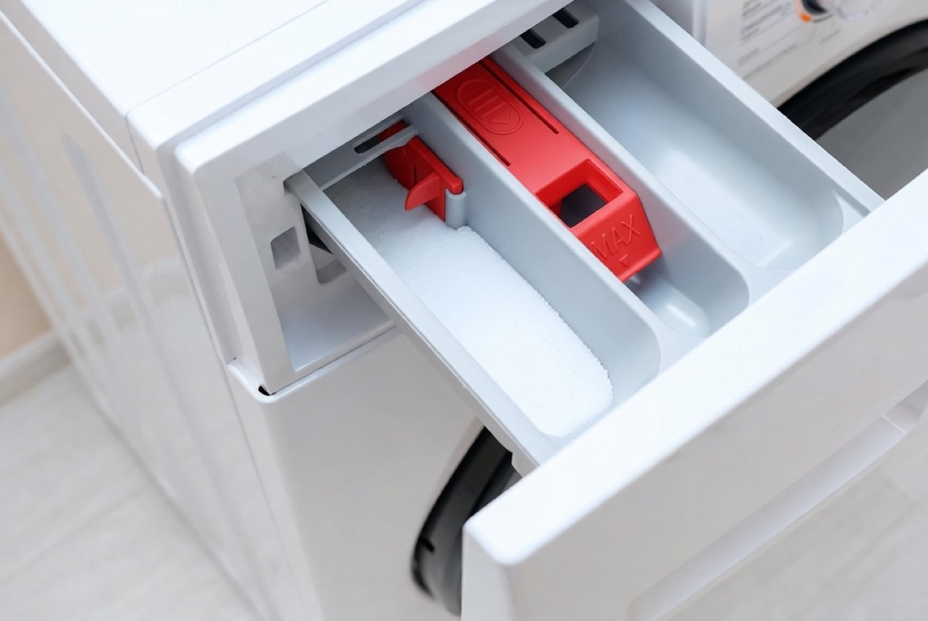 Лоток стиральной машины очистится от налёта за минуты: простой способ без агрессивной химии