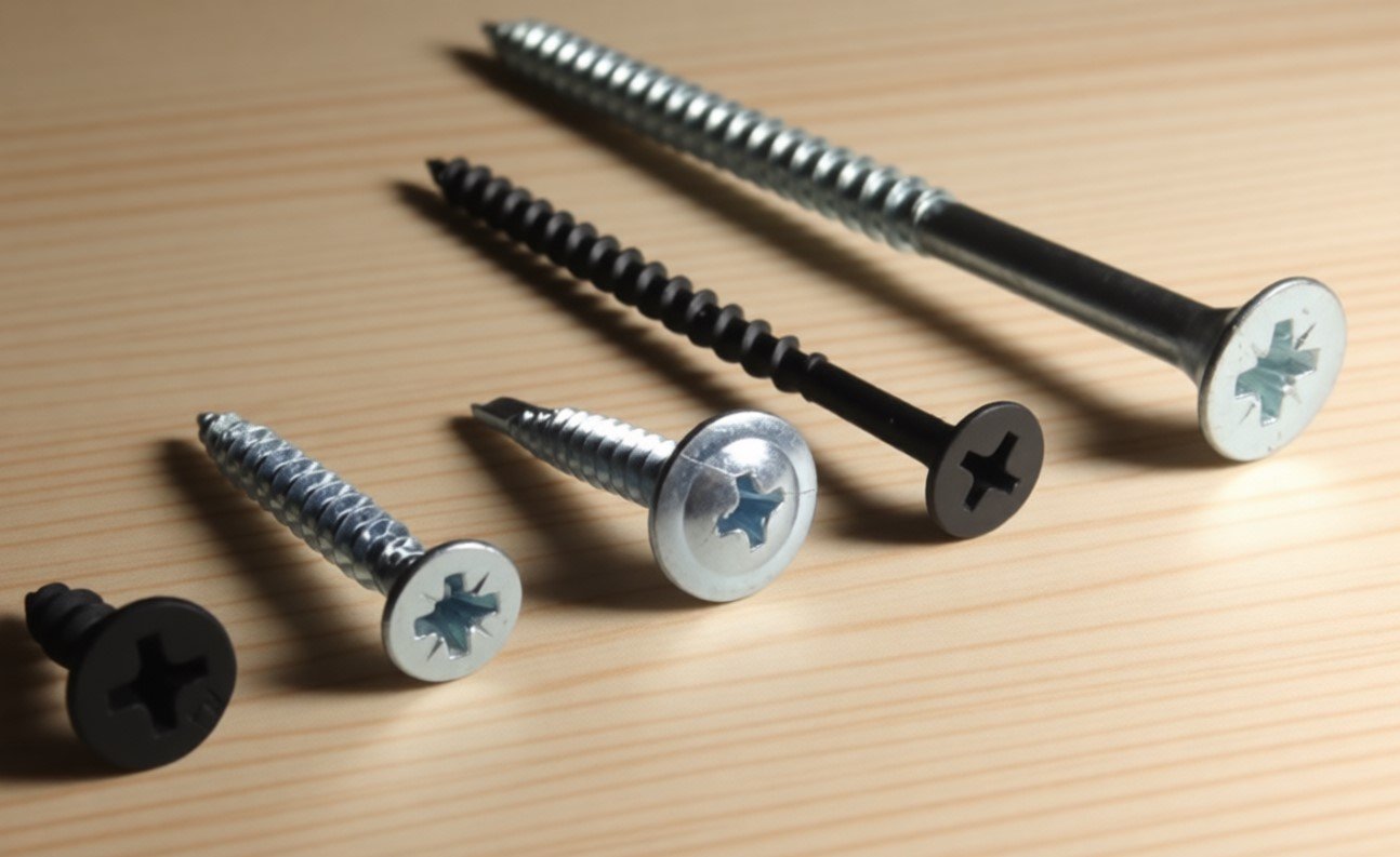 Какие саморезы выбрать - черные или светлые: запомните различия, чтобы не ошибиться при покупке
