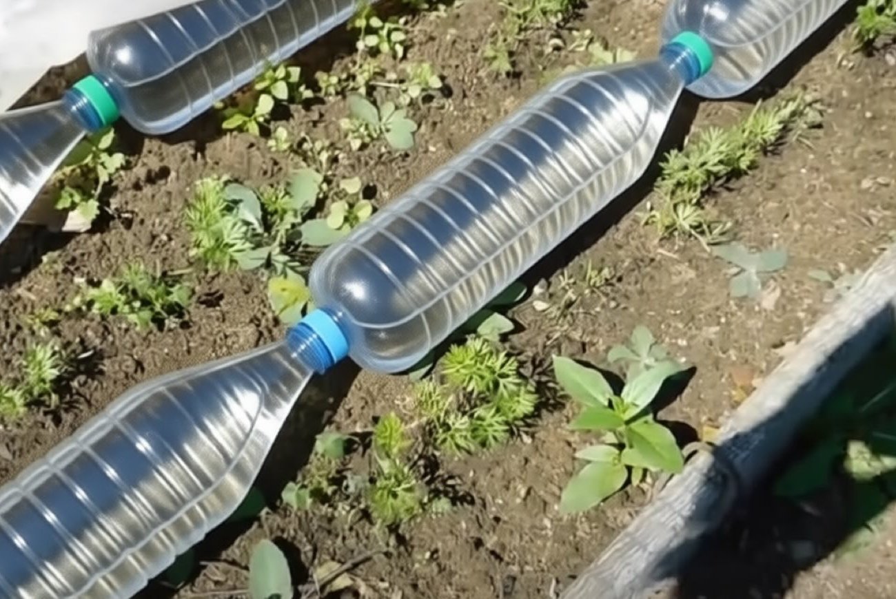 Как прогреть грунт в теплице без электричества: способ с пластиковыми бутылками